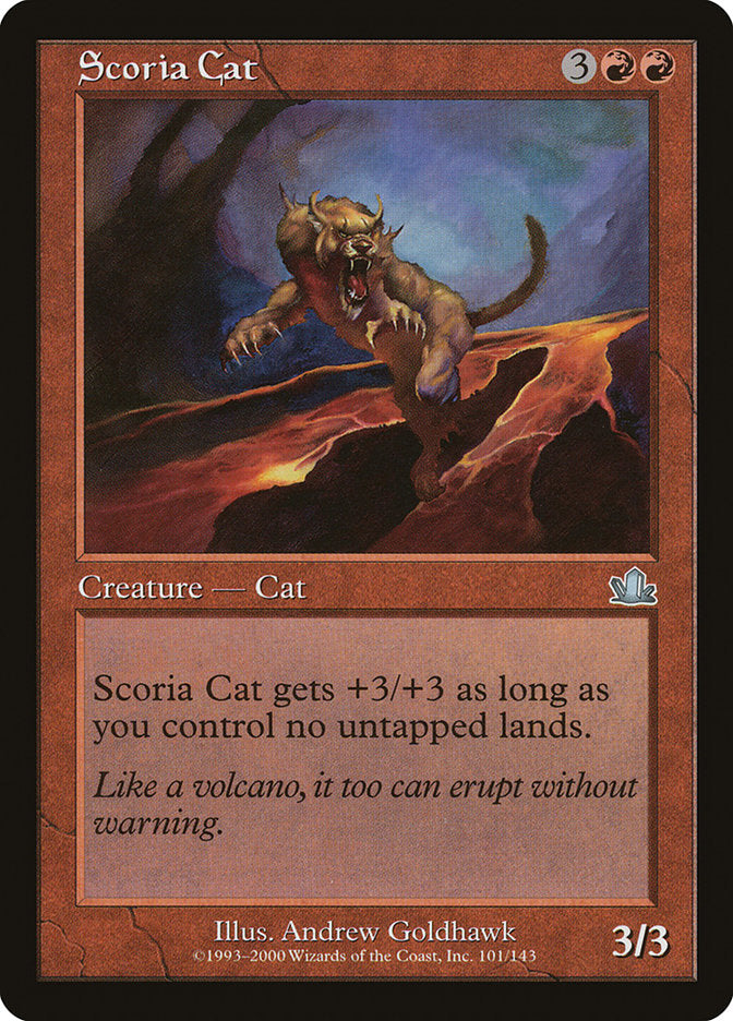 Scoria Cat [Prophecy] | Galaxy Games LLC