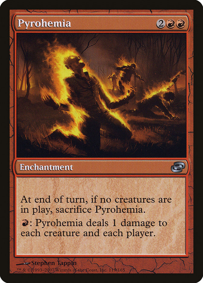 Pyrohemia [Planar Chaos] | Galaxy Games LLC