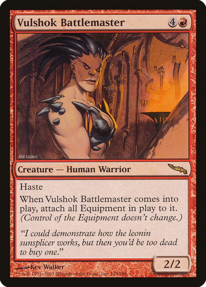 Vulshok Battlemaster [Mirrodin] | Galaxy Games LLC