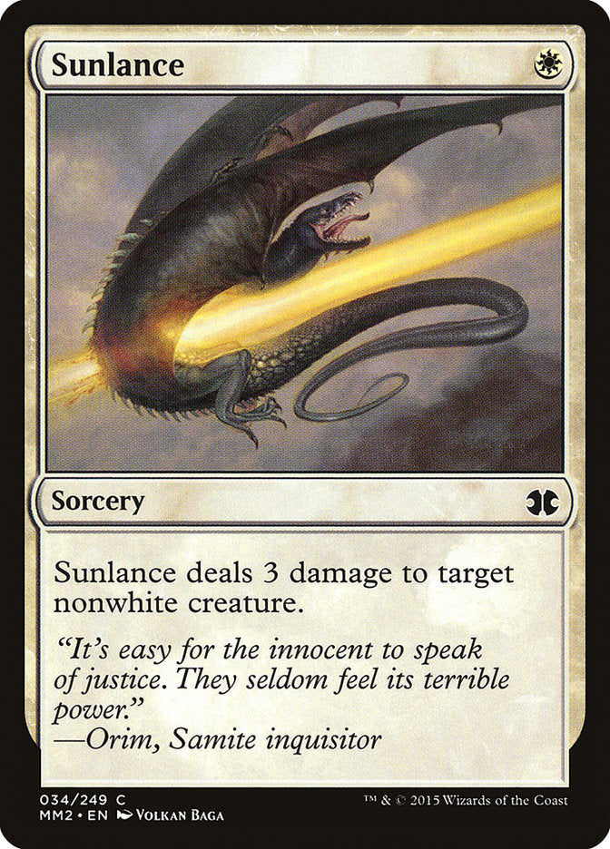 Sunlance [Modern Masters 2015] | Galaxy Games LLC