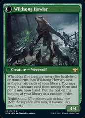 Howlpack Piper // Wildsong Howler [Innistrad: Crimson Vow] | Galaxy Games LLC