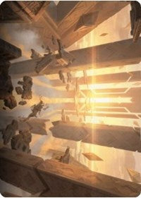 Skyclave Basilica Art Card [Zendikar Rising Art Series] | Galaxy Games LLC