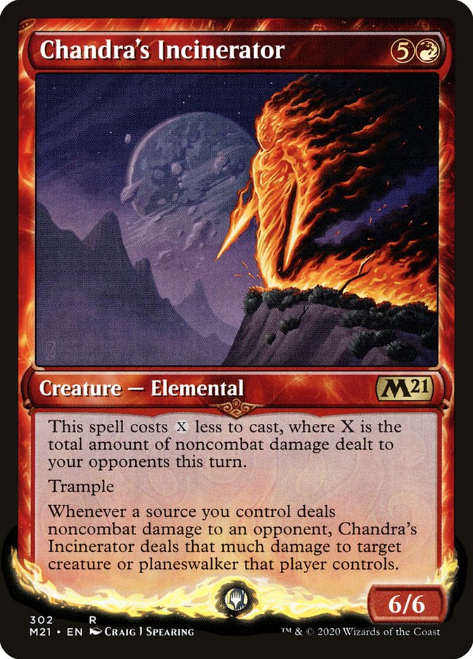 Chandra's Incinerator (Showcase) [Core Set 2021] | Galaxy Games LLC