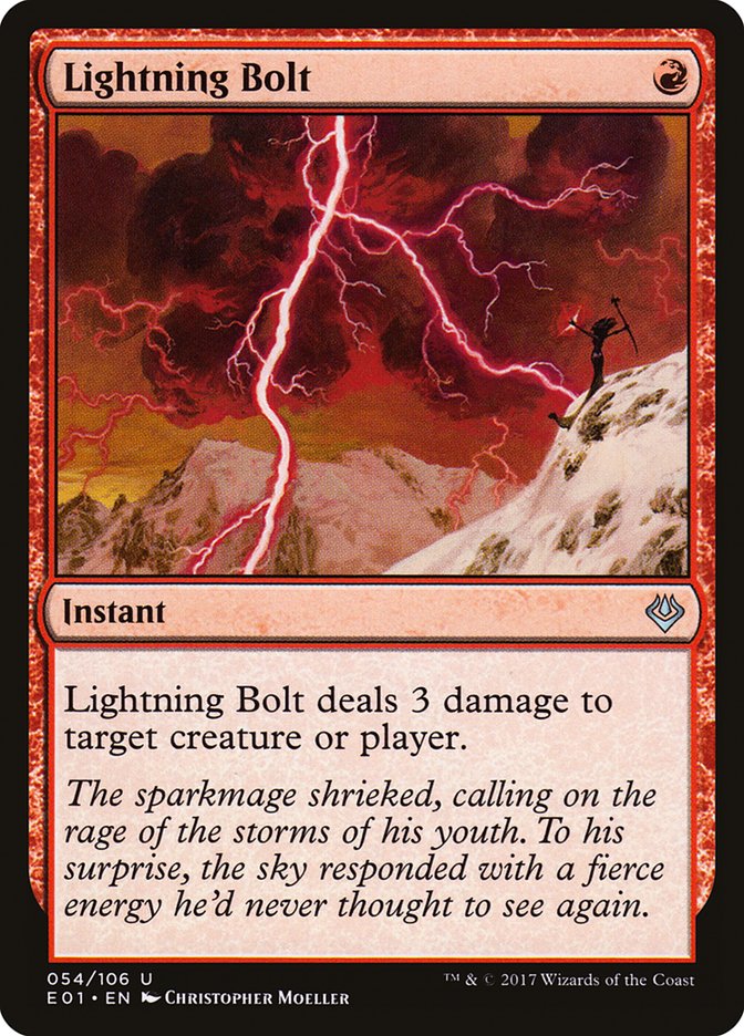 Lightning Bolt [Archenemy: Nicol Bolas] | Galaxy Games LLC