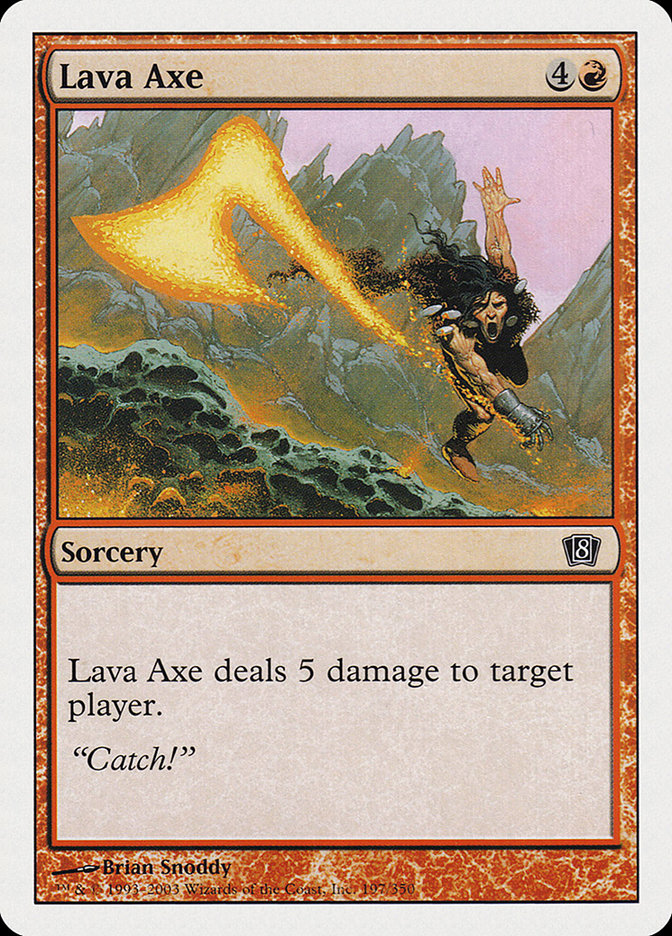 Lava Axe [Eighth Edition] | Galaxy Games LLC