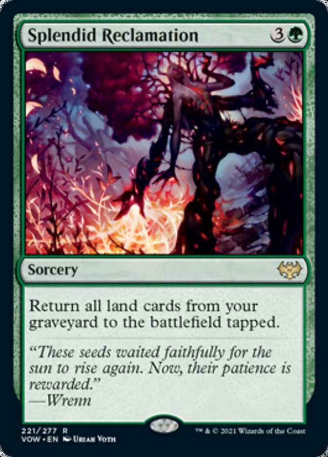 Splendid Reclamation [Innistrad: Crimson Vow] | Galaxy Games LLC