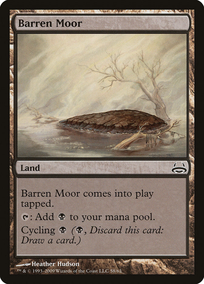 Barren Moor [Duel Decks: Divine vs. Demonic] | Galaxy Games LLC
