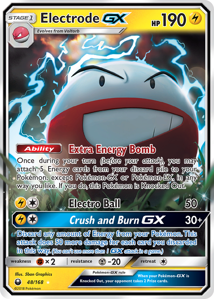 Electrode GX (48/168) [Sun & Moon: Celestial Storm] | Galaxy Games LLC