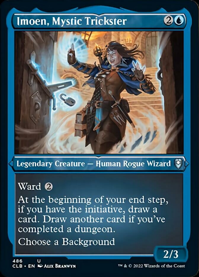 Imoen, Mystic Trickster (Foil Etched) [Commander Legends: Battle for Baldur's Gate] | Galaxy Games LLC