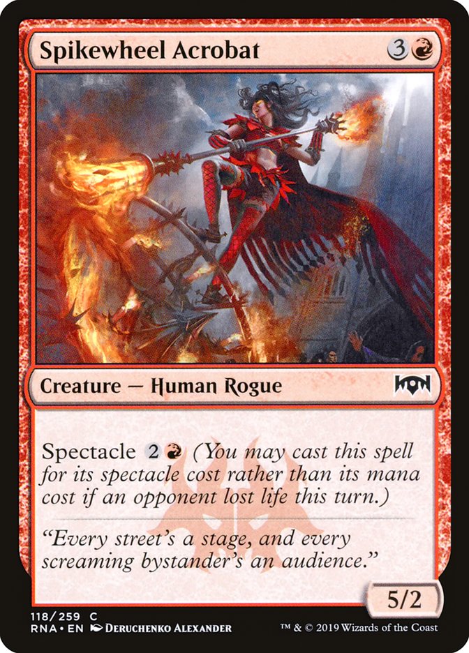 Spikewheel Acrobat [Ravnica Allegiance] | Galaxy Games LLC
