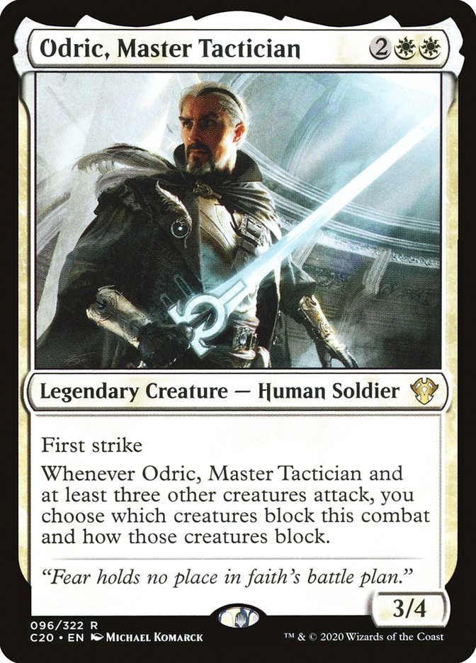 Odric, Master Tactician [Commander 2020] | Galaxy Games LLC