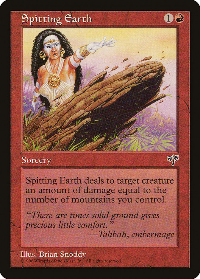 Spitting Earth [Mirage] | Galaxy Games LLC