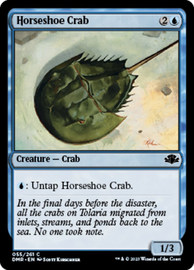 Horseshoe Crab [Dominaria Remastered] | Galaxy Games LLC