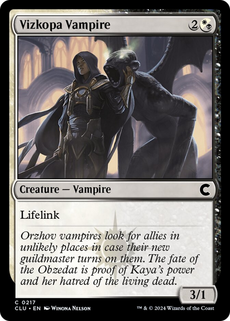 Vizkopa Vampire [Ravnica: Clue Edition] | Galaxy Games LLC