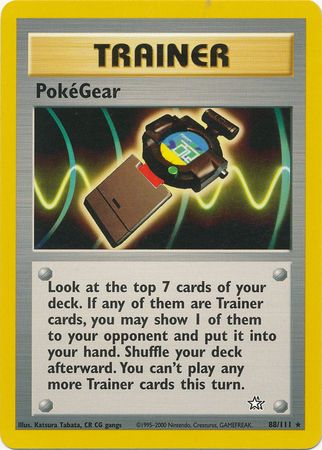 PokeGear (88/111) [Neo Genesis Unlimited] | Galaxy Games LLC