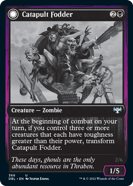 Catapult Fodder // Catapult Captain [Innistrad: Double Feature] | Galaxy Games LLC