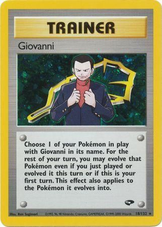 Giovanni (18/132) [Gym Challenge Unlimited] | Galaxy Games LLC