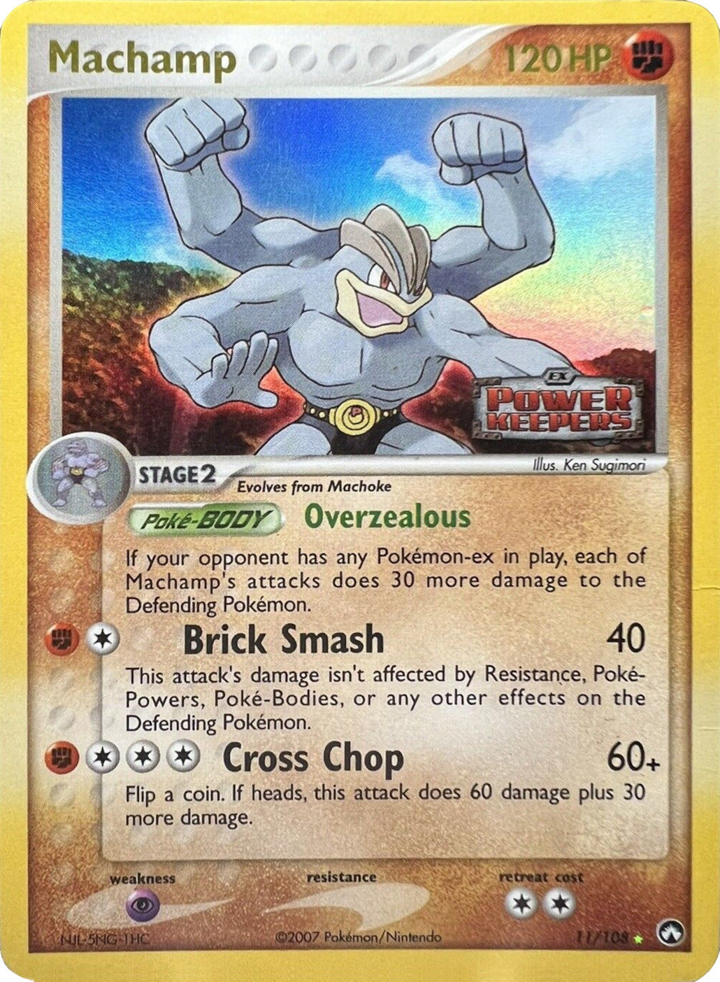 Machamp (11/108) (Stamped) [EX: Power Keepers] | Galaxy Games LLC