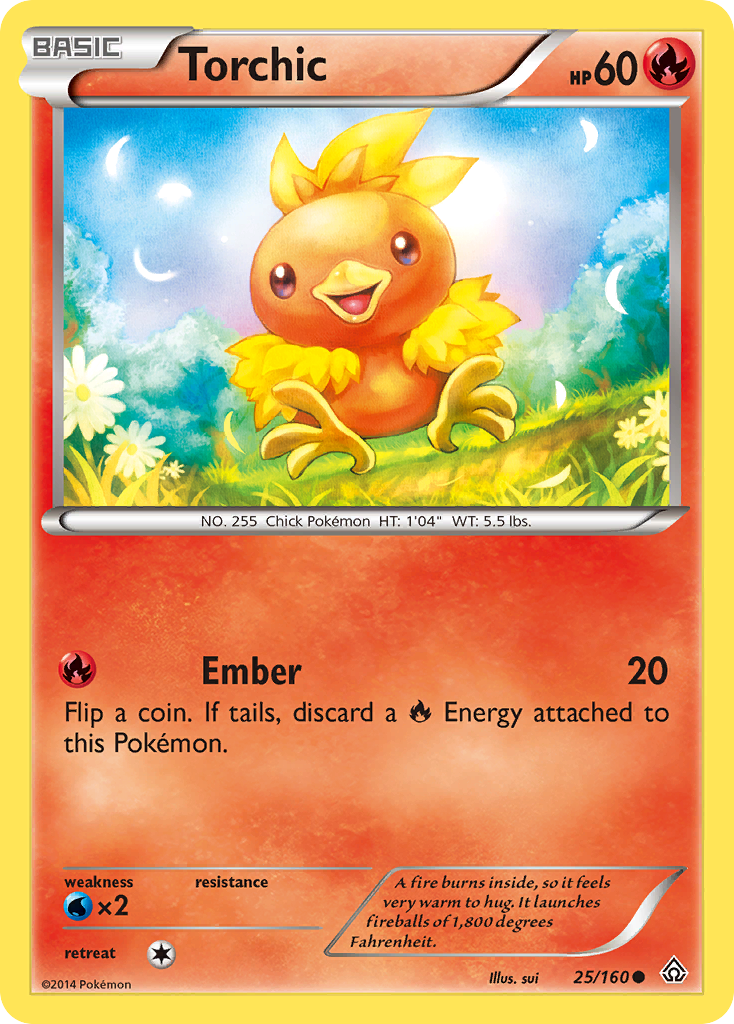 Torchic (25/160) [XY: Primal Clash] | Galaxy Games LLC