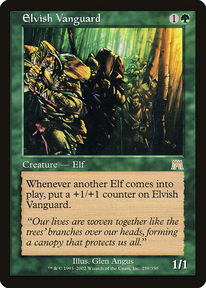 Elvish Vanguard [Onslaught] | Galaxy Games LLC