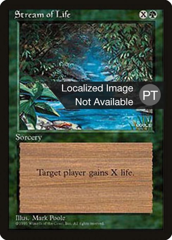 Stream of Life [Fourth Edition (Foreign Black Border)] | Galaxy Games LLC