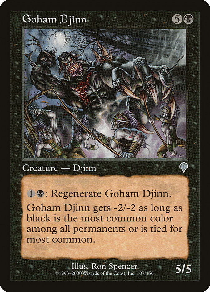 Goham Djinn [Invasion] | Galaxy Games LLC