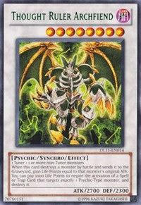 Thought Ruler Archfiend (Green) [DL11-EN014] Rare | Galaxy Games LLC