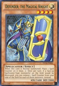 Defender, the Magical Knight (Green) [DL14-EN006] Rare | Galaxy Games LLC