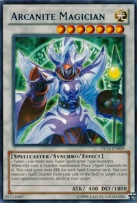 Arcanite Magician (Blue) [DL14-EN009] Rare | Galaxy Games LLC