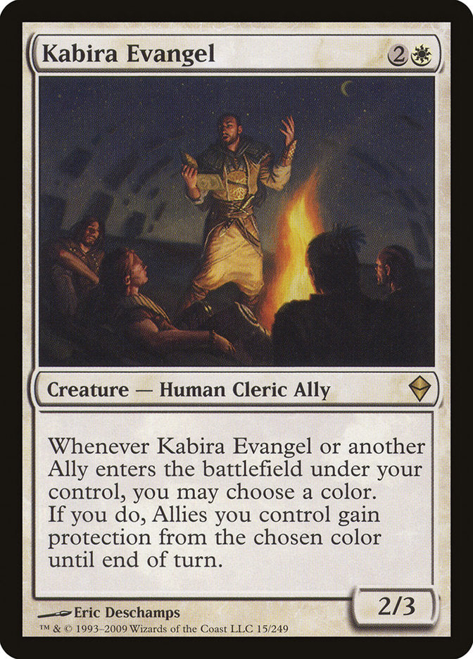 Kabira Evangel [Zendikar] | Galaxy Games LLC