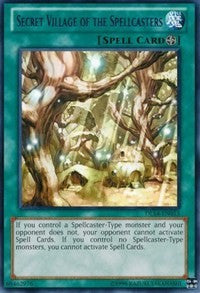 Secret Village of the Spellcasters (Blue) [DL14-EN013] Rare | Galaxy Games LLC