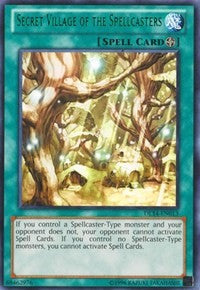 Secret Village of the Spellcasters (Green) [DL14-EN013] Rare | Galaxy Games LLC