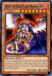Horus the Black Flame Dragon LV8 (Blue) [DL17-EN002] Rare | Galaxy Games LLC