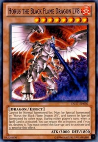 Horus the Black Flame Dragon LV8 (Purple) [DL17-EN002] Rare | Galaxy Games LLC