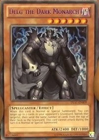 Delg the Dark Monarch (Purple) [DL17-EN009] Rare | Galaxy Games LLC