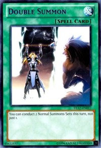 Double Summon (Blue) [DL17-EN017] Rare | Galaxy Games LLC