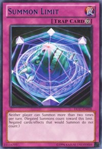 Summon Limit (Blue) [DL17-EN018] Rare | Galaxy Games LLC
