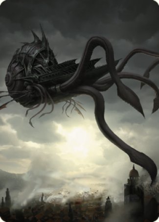 Nautiloid Ship Art Card [Commander Legends: Battle for Baldur's Gate Art Series] | Galaxy Games LLC
