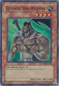 Elemental Hero Wildheart [DR04-EN068] Super Rare | Galaxy Games LLC