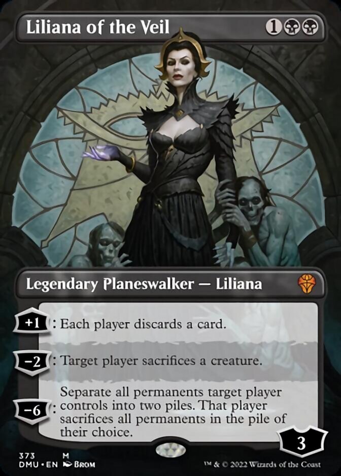 Liliana of the Veil (Borderless) [Dominaria United] | Galaxy Games LLC