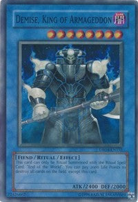 Demise, King of Armageddon [DR04-EN155] Super Rare | Galaxy Games LLC