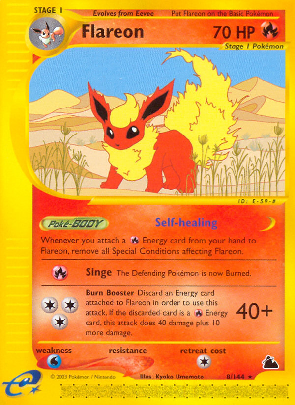 Flareon (8/144) [Skyridge] | Galaxy Games LLC