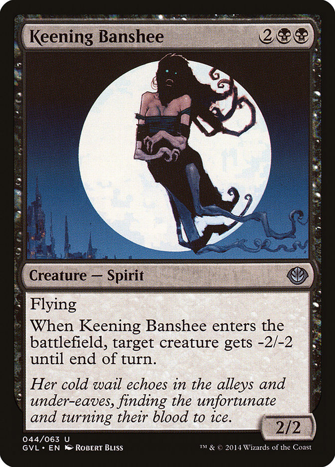 Keening Banshee (Garruk vs. Liliana) [Duel Decks Anthology] | Galaxy Games LLC