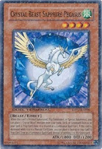 Crystal Beast Sapphire Pegasus [DTP1-EN028] Common | Galaxy Games LLC