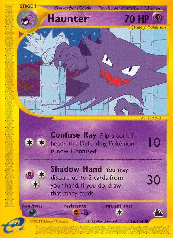 Haunter (63/144) [Skyridge] | Galaxy Games LLC