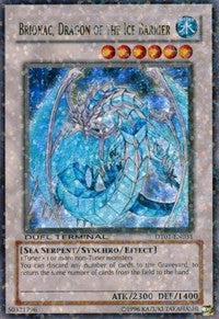 Brionac, Dragon of the Ice Barrier [DT01-EN031] Ultra Rare | Galaxy Games LLC