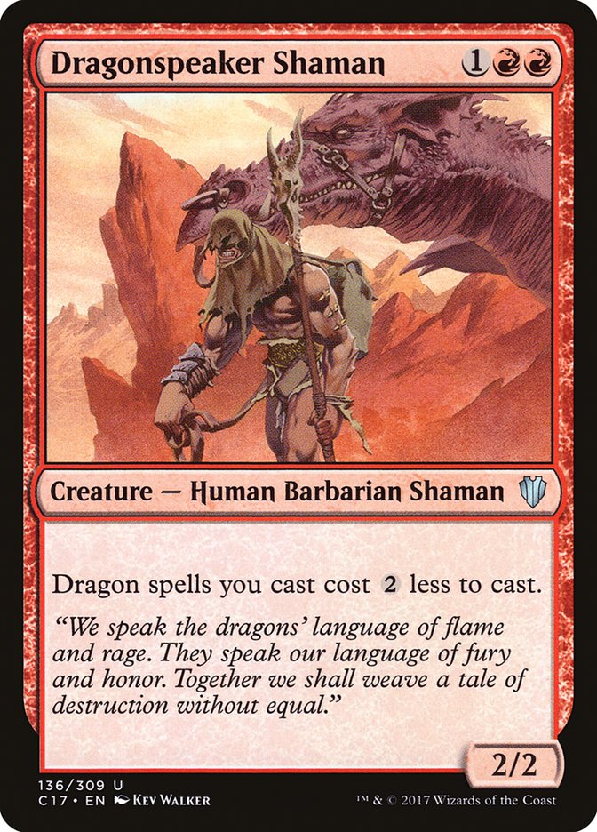 Dragonspeaker Shaman [Commander 2017] | Galaxy Games LLC