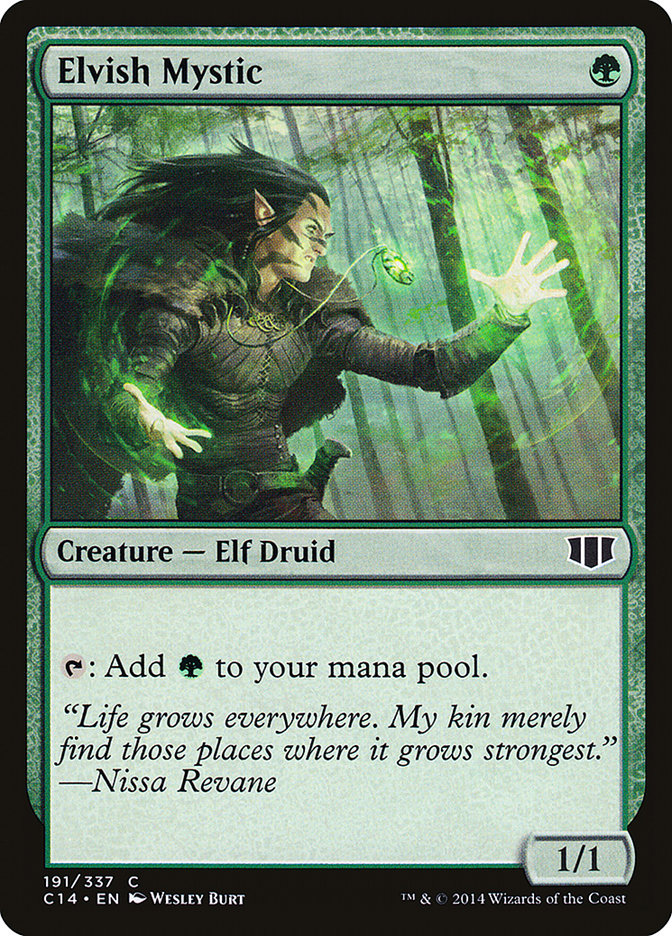 Elvish Mystic [Commander 2014] | Galaxy Games LLC