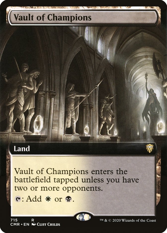 Vault of Champions (Extended Art) [Commander Legends] | Galaxy Games LLC