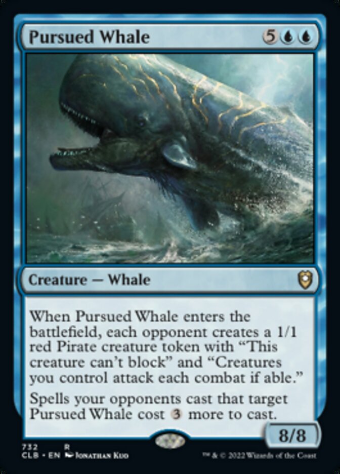 Pursued Whale [Commander Legends: Battle for Baldur's Gate] | Galaxy Games LLC